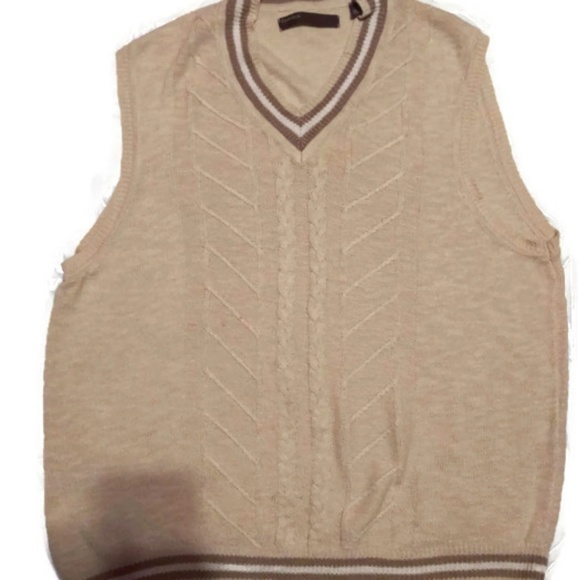 Perry Ellis Vneck Sweater Vest 